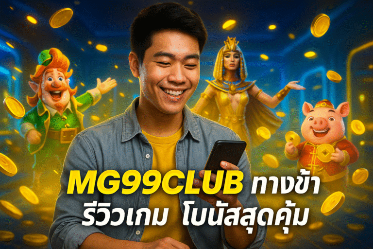 รีวิวเกม MG99CLUB ทางเข้า โบนัสสุดคุ้ม