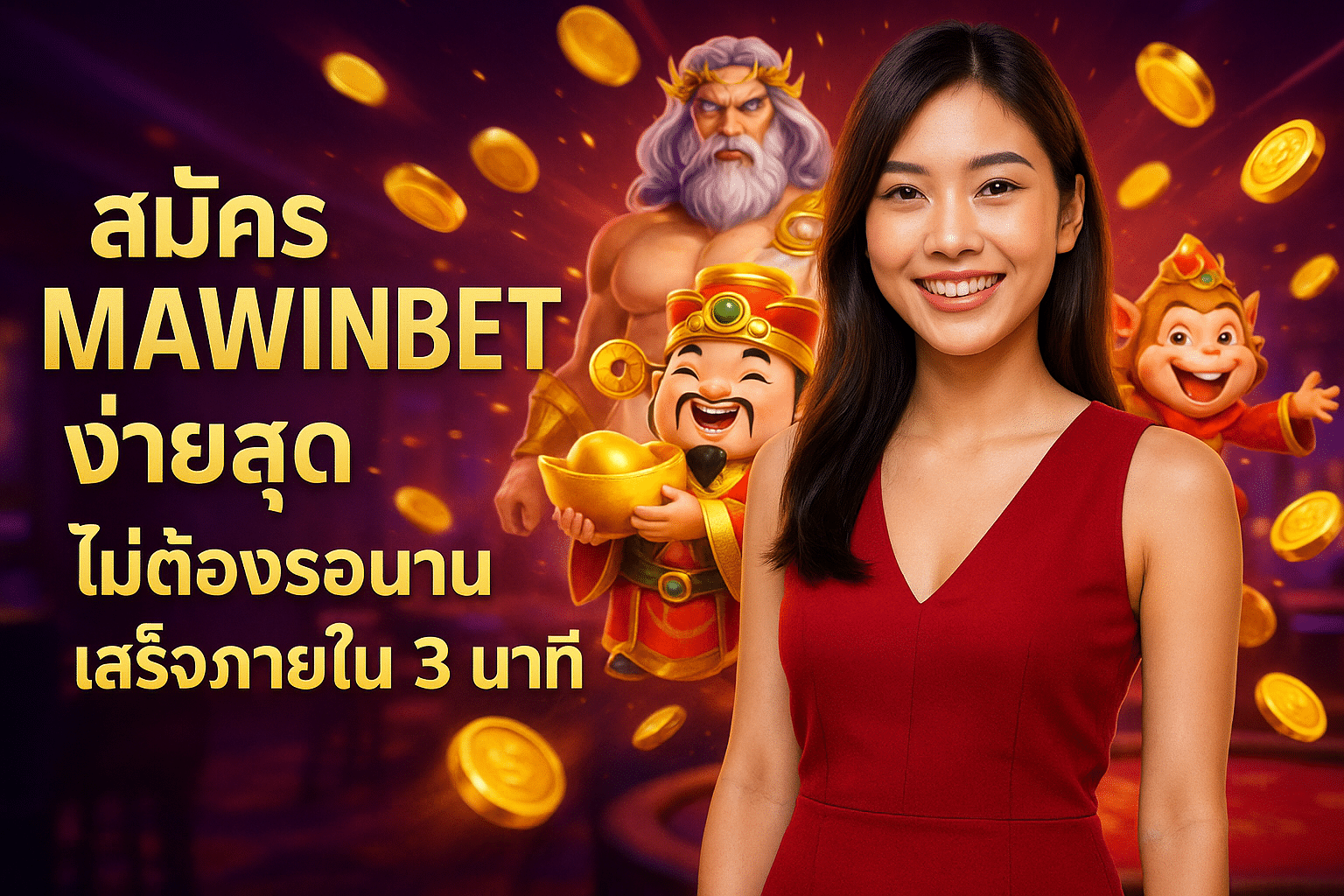 สมัคร MAWINBETง่ายสุด – ไม่ต้องรอนาน เสร็จภายใน 3 นาที
