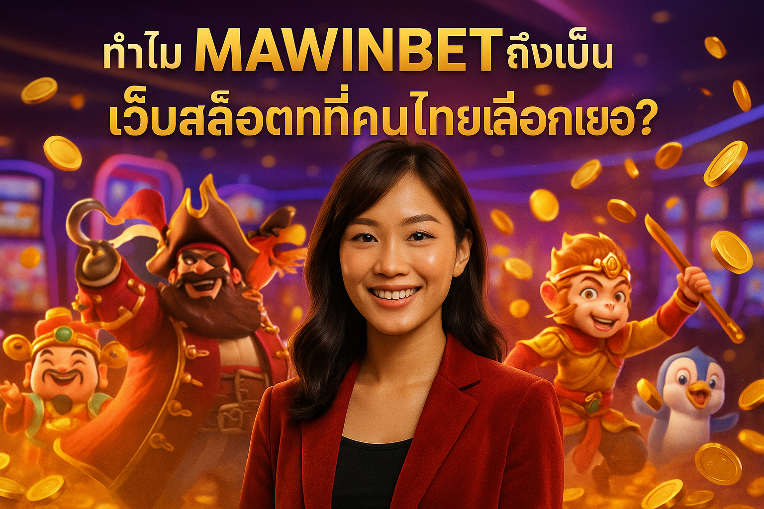 ทำไม MAWINBETถึงเป็นเว็บสล็อตที่คนไทยเลือกเยอะ?